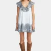 Halette Mini Dress Bluebird