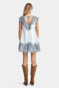 Halette Mini Dress Bluebird