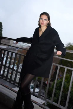Harris Coat Black