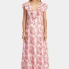 Henrietta Dress Orchid Bloom