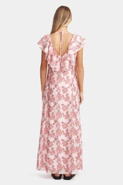 Henrietta Dress Orchid Bloom