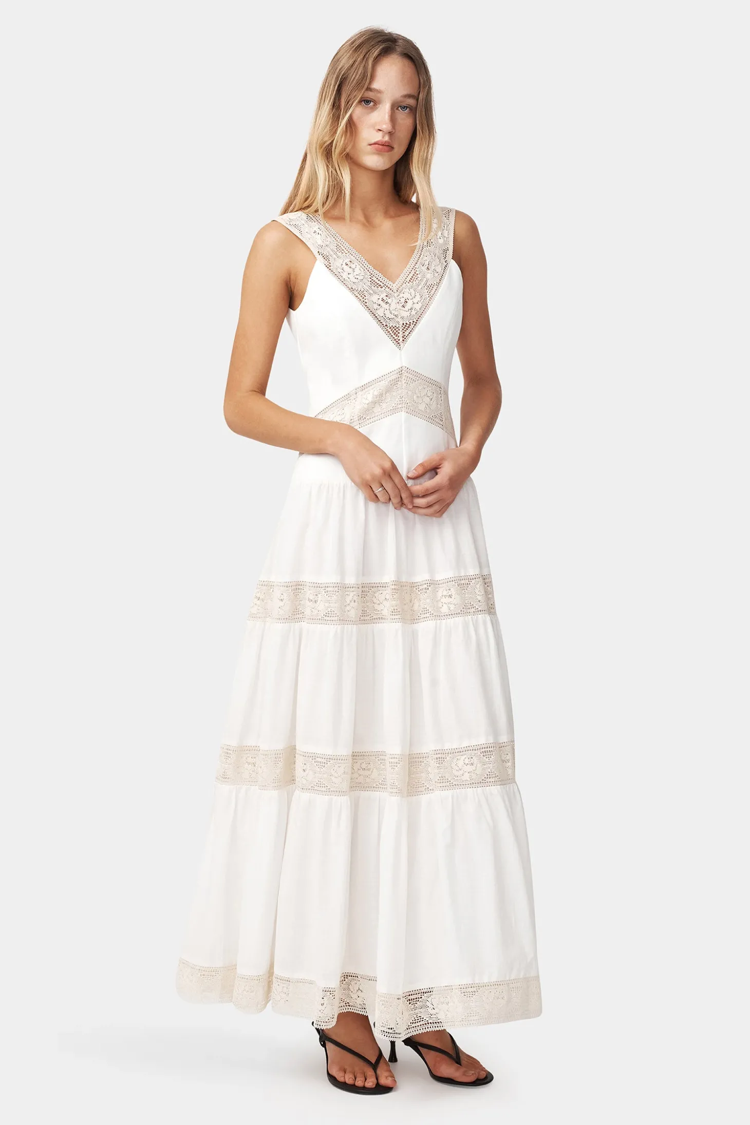 Herron Dress Ivory / Beige