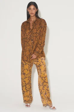 Immanuel Shirt Cocoa Leaf