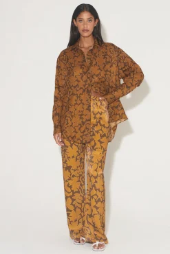 Immanuel Shirt Cocoa Leaf