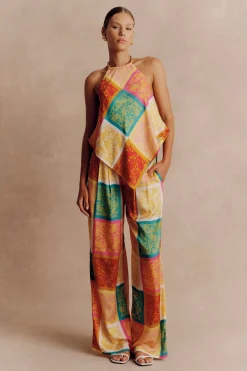 Indy Pant Paisley Tile