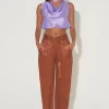 Irina Pant Chestnut