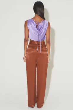 Irina Pant Chestnut