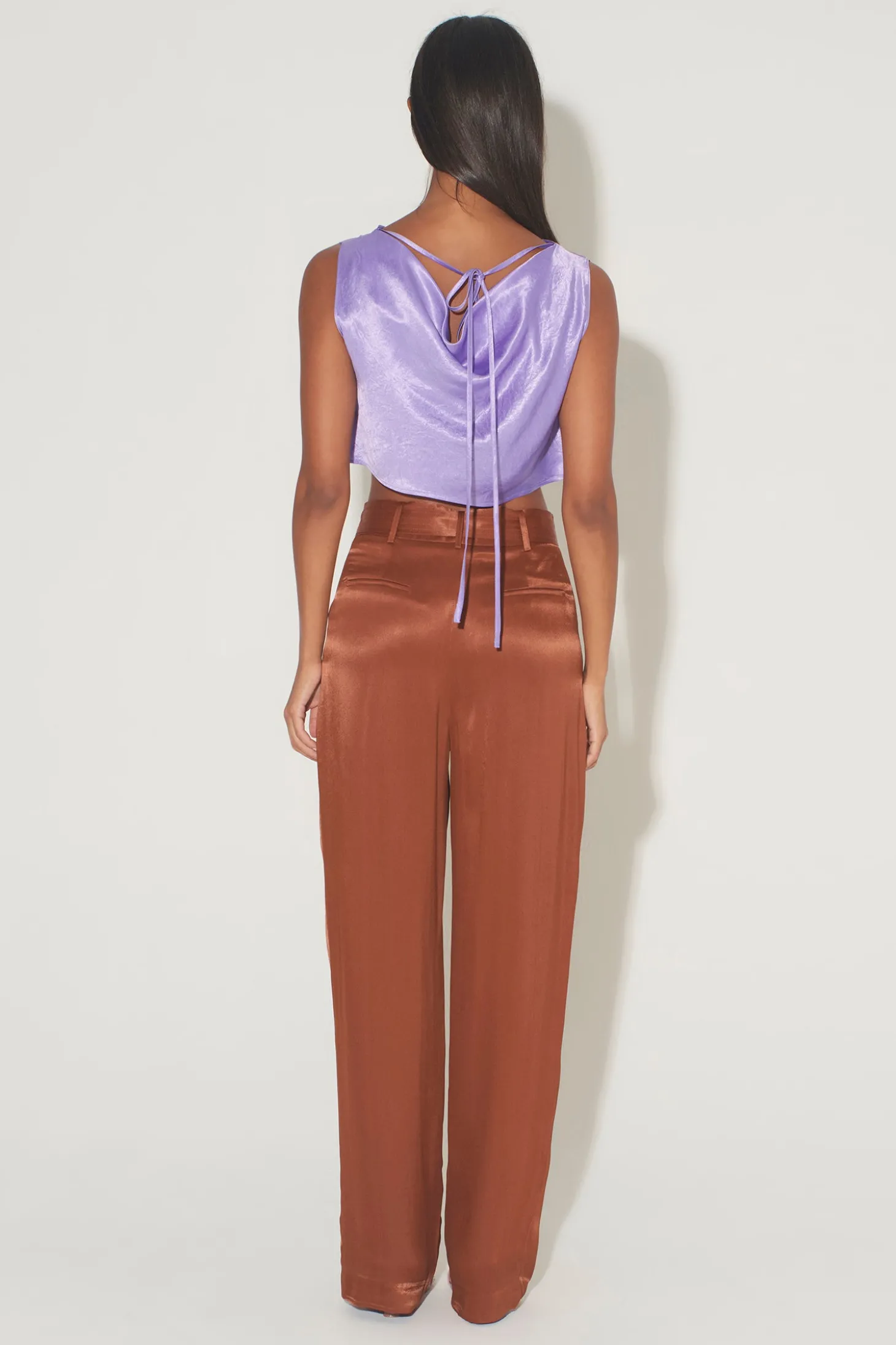 Irina Pant Chestnut