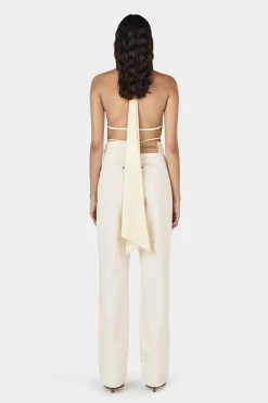 Ives Halter Top Lemon