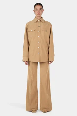 Jackson Corduroy Shirt Taupe