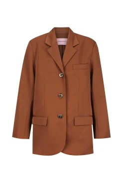 Jamal Suit Jacket Chocolate