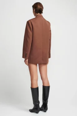 Jamal Suit Jacket Chocolate