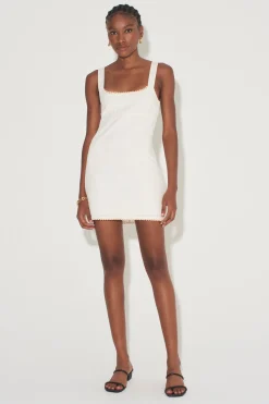 Jaya Mini Dress White