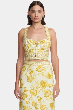 Jean Corset Top Golden Nectar