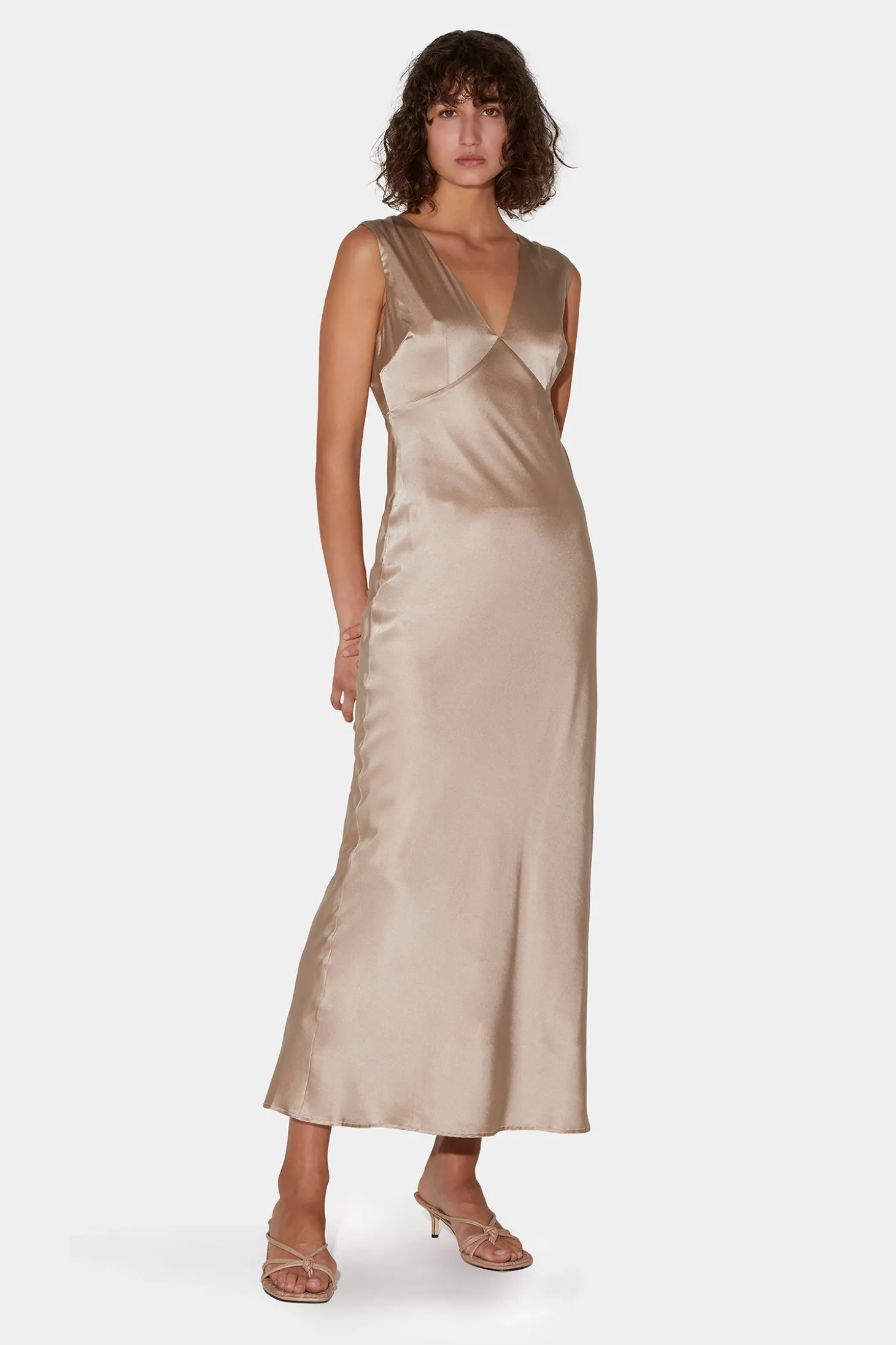 Jessa Dress Almond