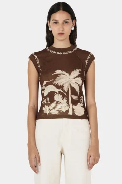 Jolie Baby Tee Paradiso Print