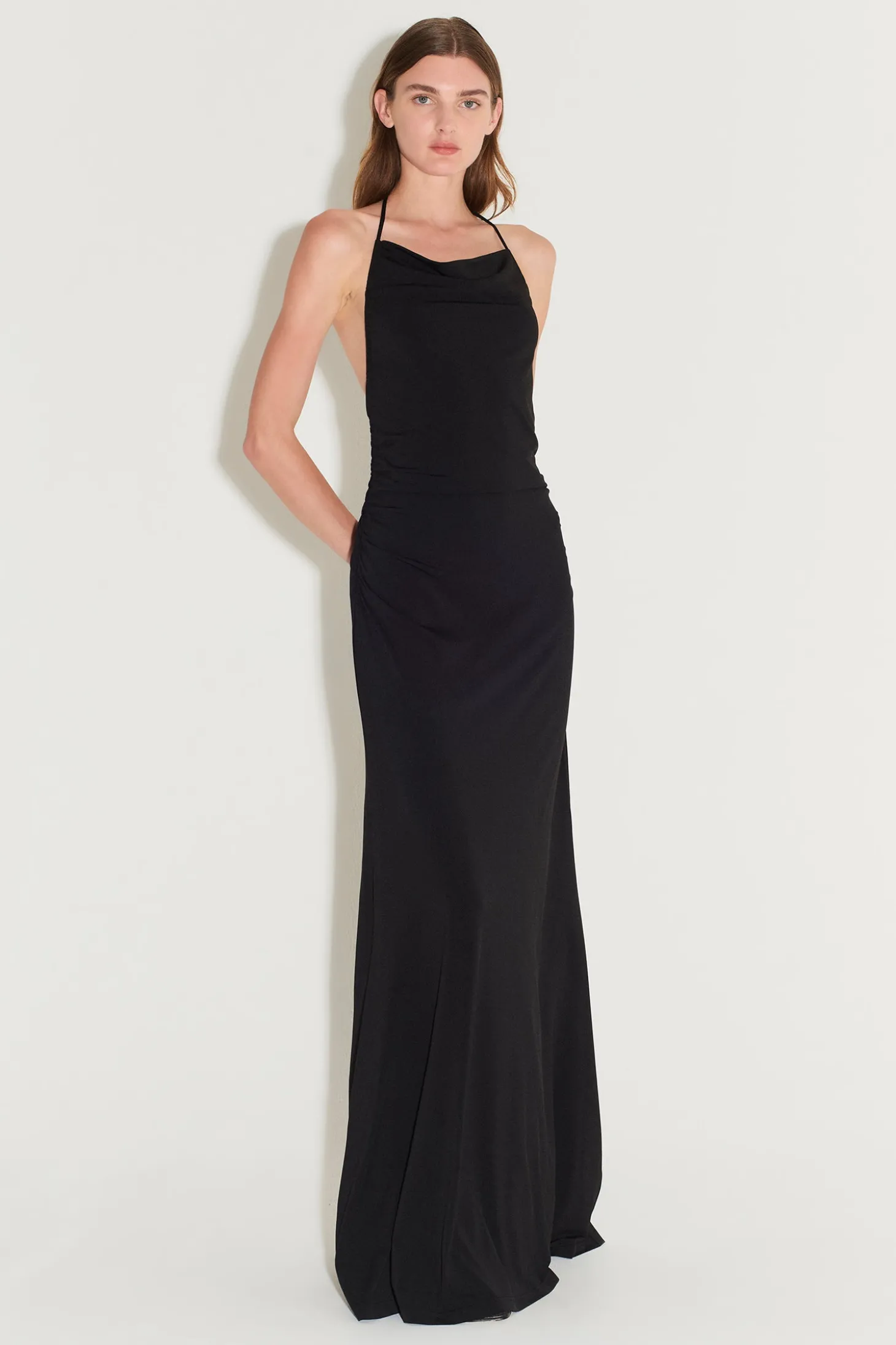 Jordana Jersey Dress Black