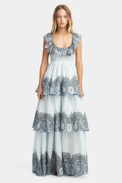 Josephine Maxi Dress Bluebird