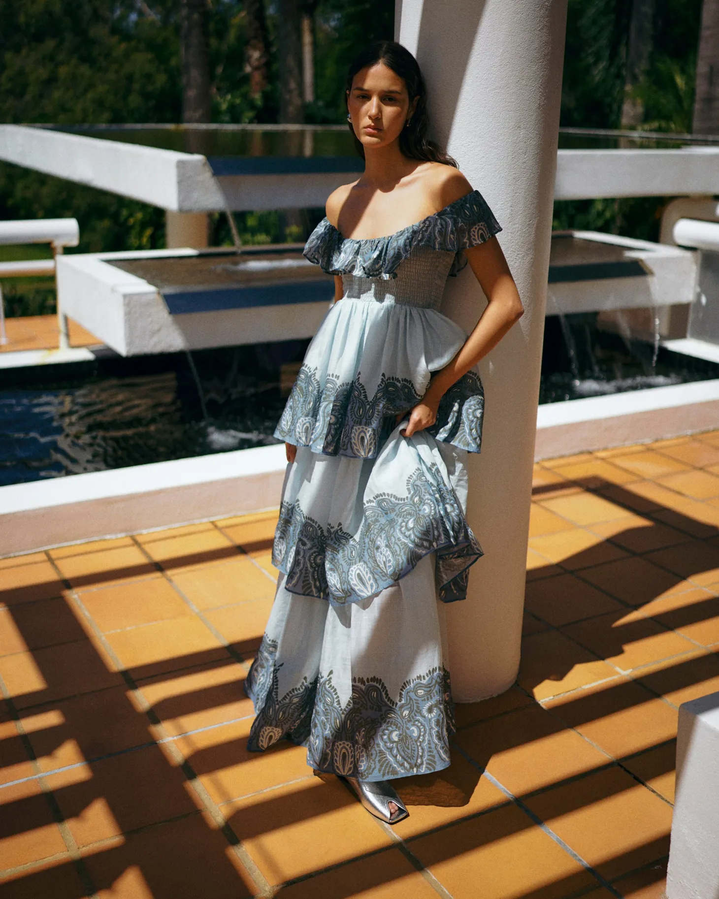 Josephine Maxi Dress Bluebird