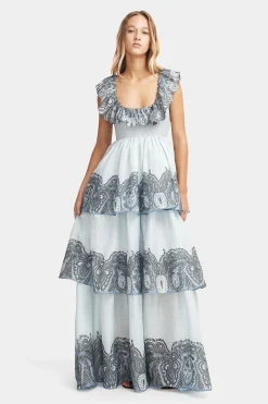 Josephine Maxi Dress Bluebird
