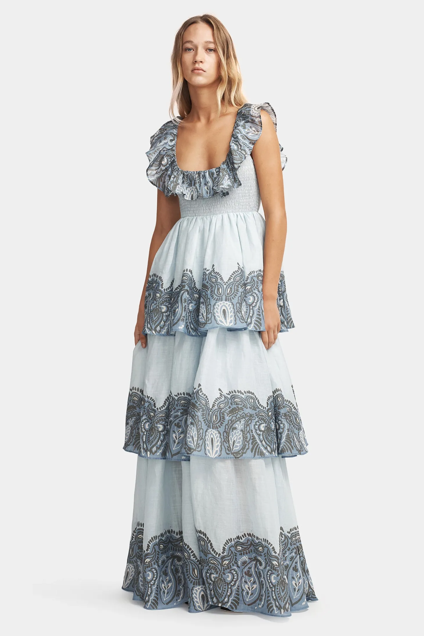 Josephine Maxi Dress Bluebird
