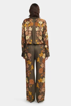 Justine Pant Moss Floral