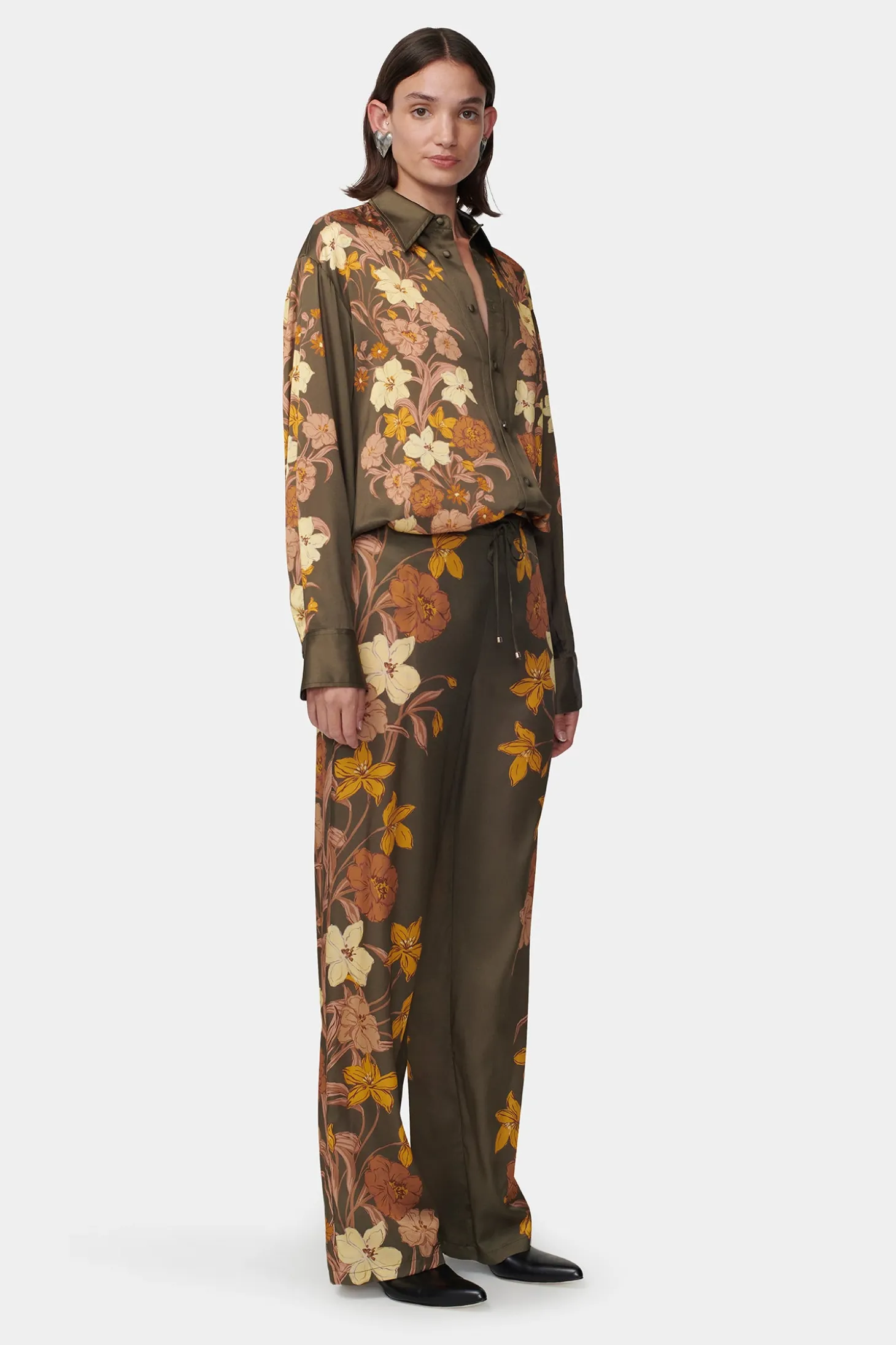 Justine Pant Moss Floral