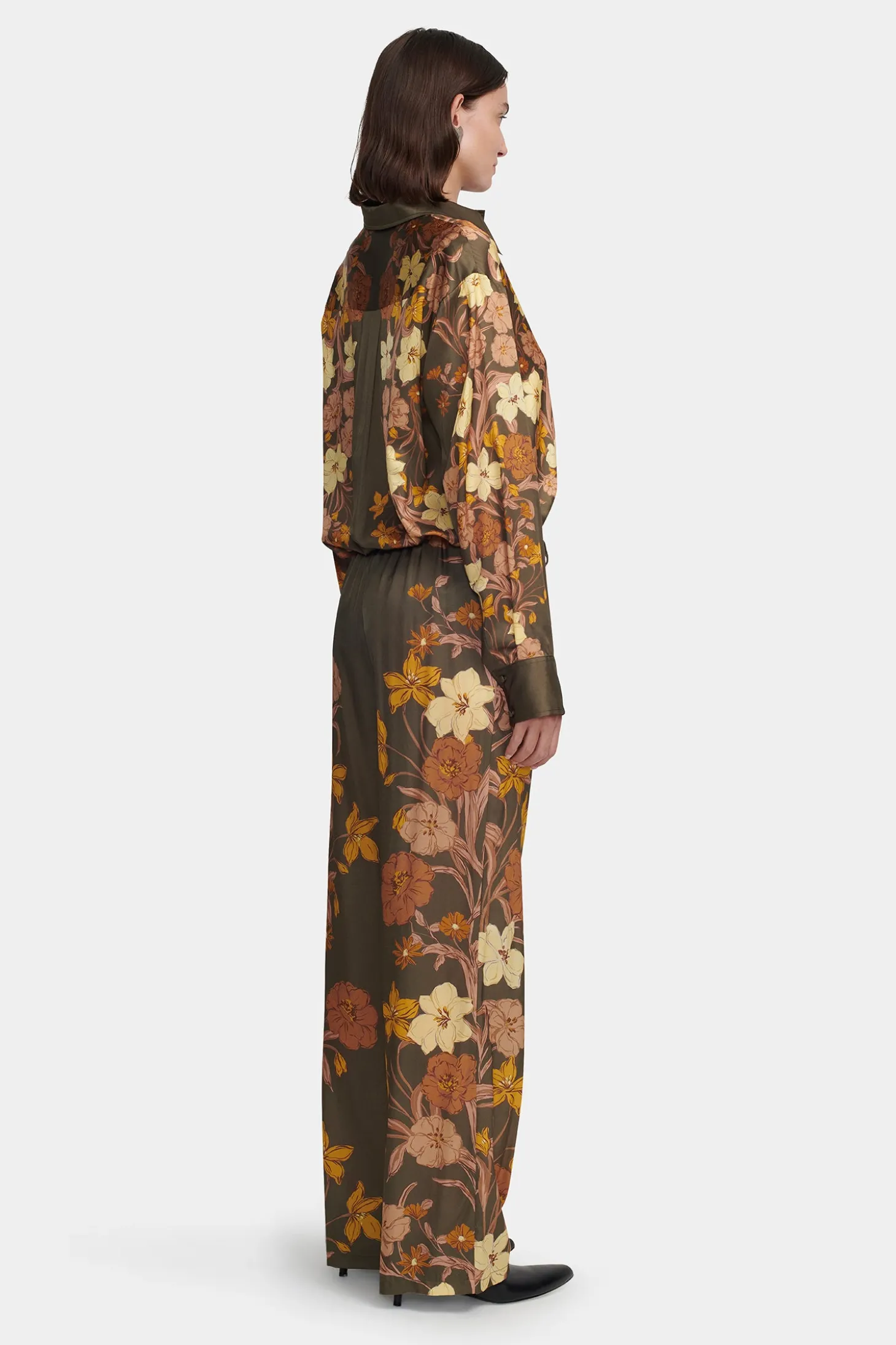 Justine Pant Moss Floral