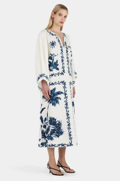 Kiera Kaftan Blue Hawaii