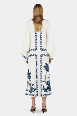 Kiera Kaftan Blue Hawaii