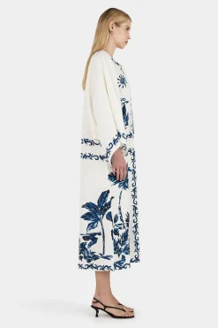 Kiera Kaftan Blue Hawaii