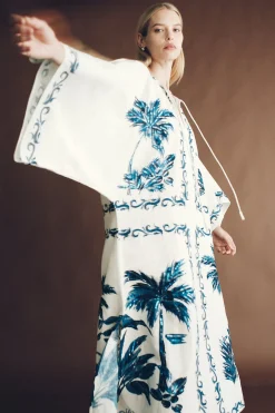 Kiera Kaftan Blue Hawaii