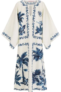 Kiera Kaftan Blue Hawaii