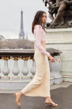 Klein Knit Maxi Dress Dusk