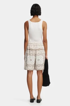Laurel Relaxed Short Beige Bandana