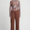 Lennon Relaxed Pant Chocolate