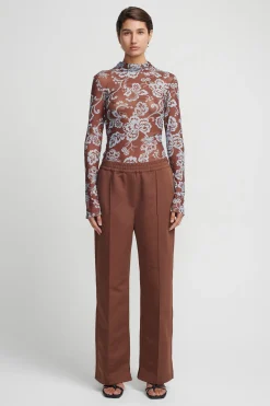 Lennon Relaxed Pant Chocolate