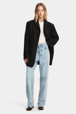 Lennox Suede Jacket Black Suede PRE-ORDER