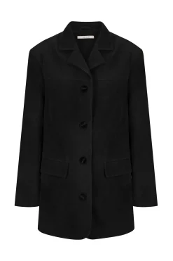 Lennox Suede Jacket Black Suede PRE-ORDER