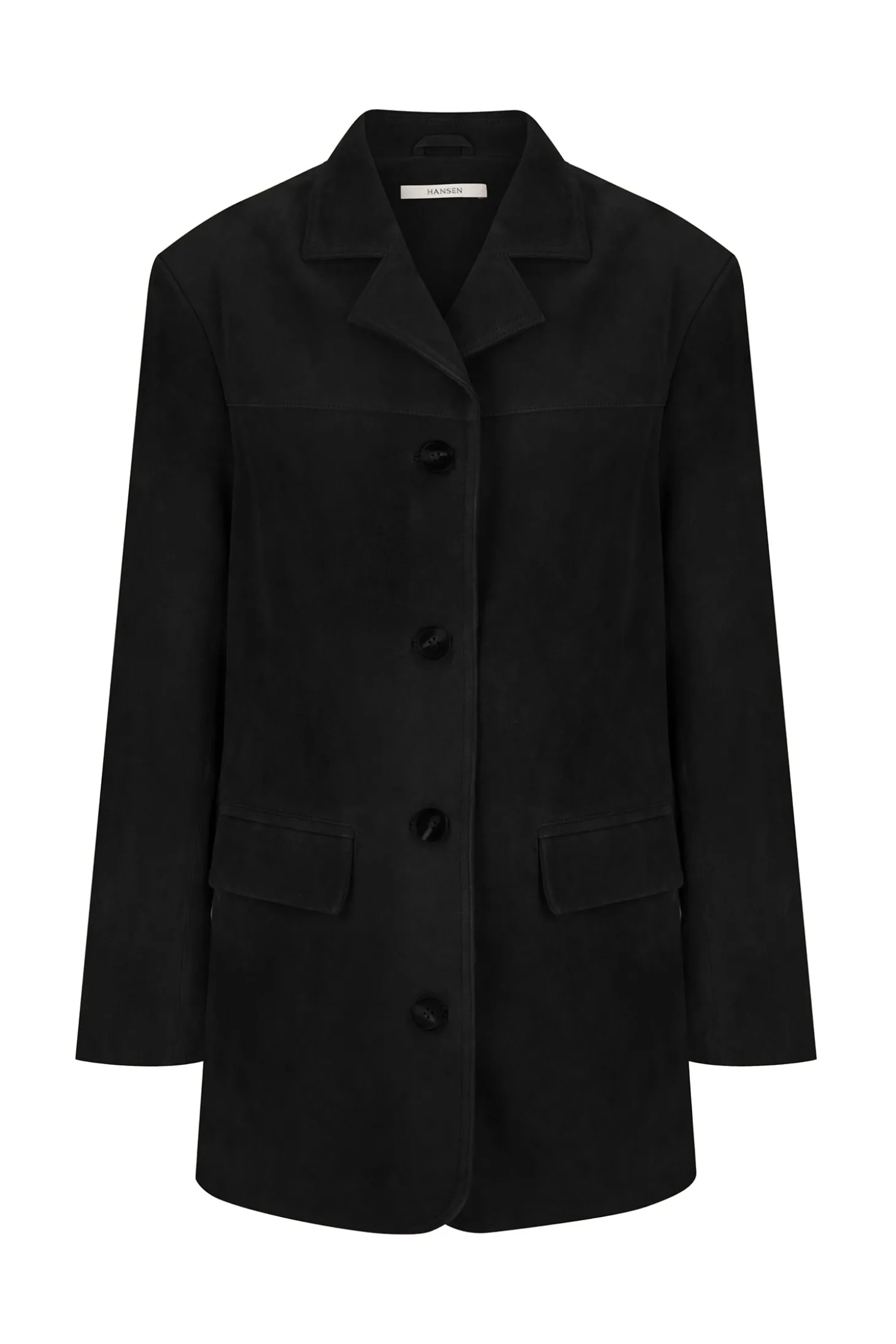 Lennox Suede Jacket Black Suede PRE-ORDER