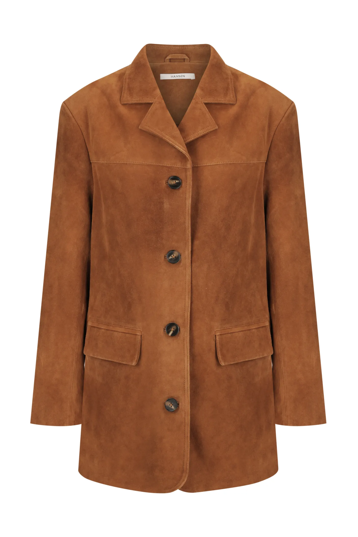 Lennox Suede Jacket Russet Suede