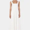 Leonay Midi Dress Ivory