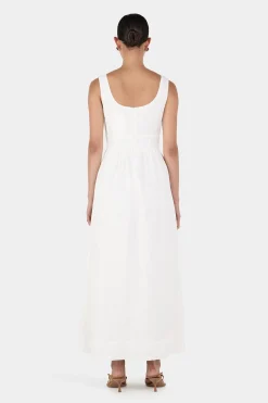 Leonay Midi Dress Ivory