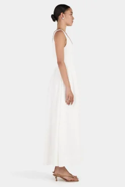Leonay Midi Dress Ivory