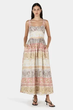Leonay Midi Dress Paisley Lane