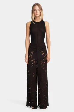 Lotus Lace Pant Cedarwood