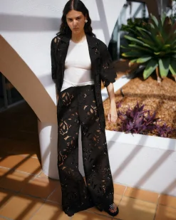 Lotus Lace Pant Cedarwood