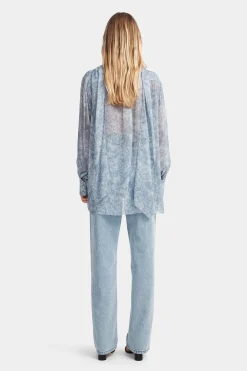 Louie Shirt Indigo Paisley