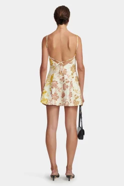 Lucy Mini Dress Golden Nectar