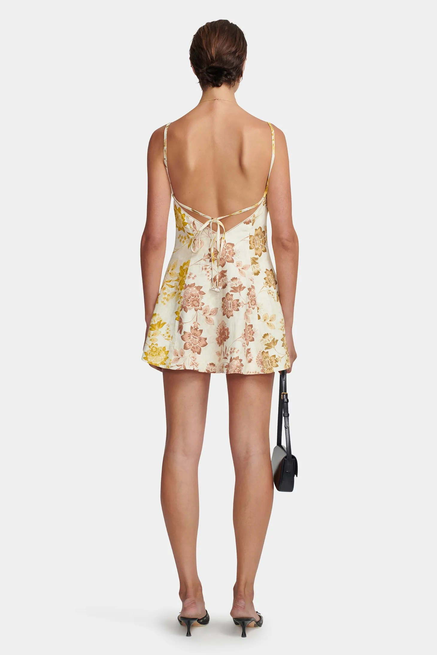 Lucy Mini Dress Golden Nectar